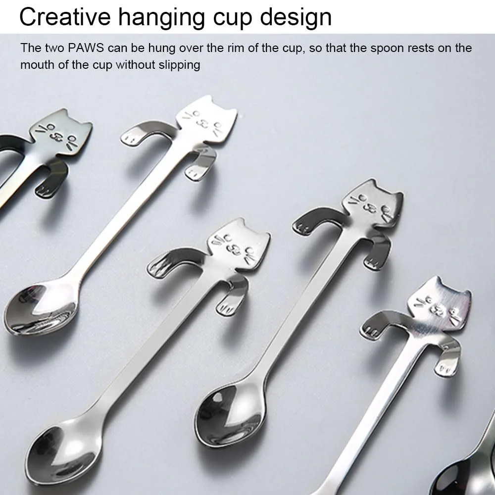 Набір з 6 Ложок Кавова Чайна, фото №6