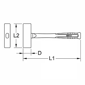 Молоток свинцевий KS Tools Bronzeplus 963.2088 2500 г з ручкою зі скловолокна Бронзовий ціна на synthetic.ua - Фото 1 Молоток свинцевий KS Tools Bronzeplus 963.2088 2500 г з ручкою зі скловолокна Бронзовий synthetic.ua - Фото 1
