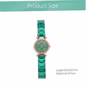 Healvian Годинник наручний для жінок, браслет з нержавіючої сталі synthetic.ua - Фото 1