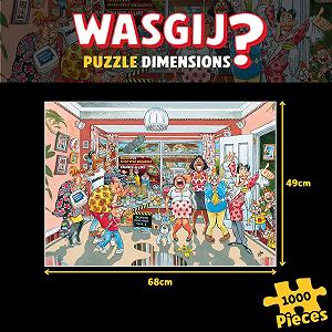 Пазл Wasgij Retro Original 9 DIY 1000 элементов для взрослых synthetic.ua - Фото 1