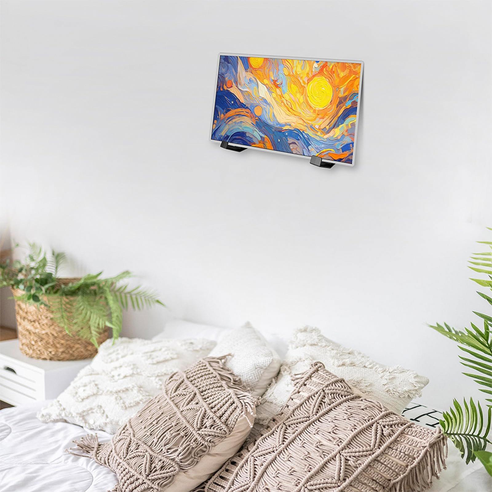 Настінне кріплення для ноутбука Регульоване та універсальне настінне кріплення для електронних пристроїв біля ліжка для фотографій, книг, рамок, роутерів, картин, фото №8