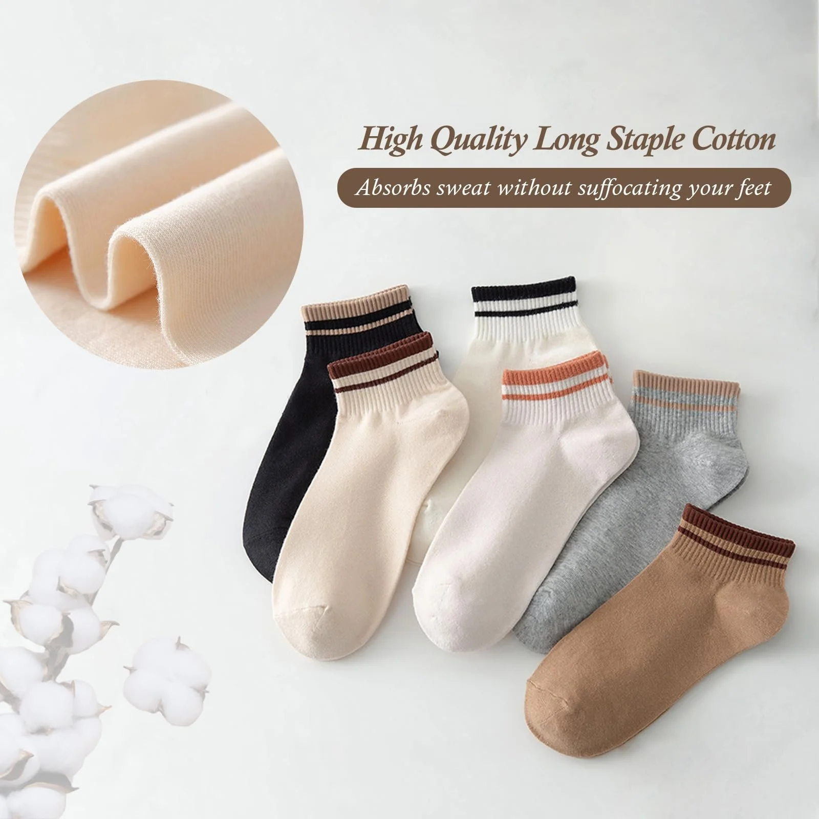 Жіночі шкарпетки EU 35-38, 6 пар, фото №3 Жіночі шкарпетки EU 35-38, 6 пар, фото №3