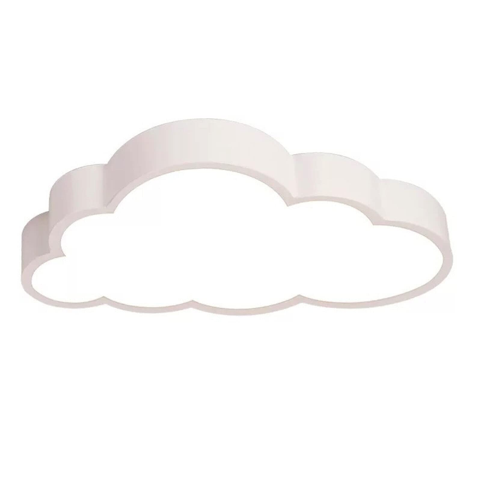 Светильник Esyogen Cloud Children's Room LED потолочный 36 Вт белый тканевая форма облака, фото №3