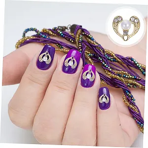 Стрази для нігтів у формі серця Healeved, 36 шт. synthetic.ua - Фото 1