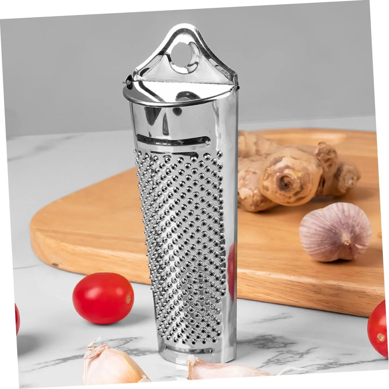 Терка Edelstah Multifunktional для імбиру, часнику, цедри лимона, сиру, горіхів та фруктів, фото №8 Терка Edelstah Multifunktional для імбиру, часнику, цедри лимона, сиру, горіхів та фруктів, фото №8