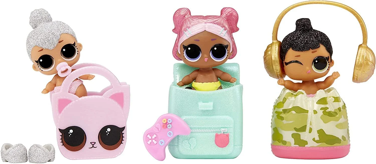 Лялька L.O.L. Surprise! Glitter Colour Change Lil Sis з 5 сюрпризами, фото №4 Лялька L.O.L. Surprise! Glitter Colour Change Lil Sis з 5 сюрпризами, фото №4