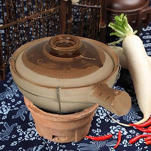 Кастрюля-сотейник керамическая термостойкая с антипригарным покрытием и ручкой synthetic.ua - Фото 1