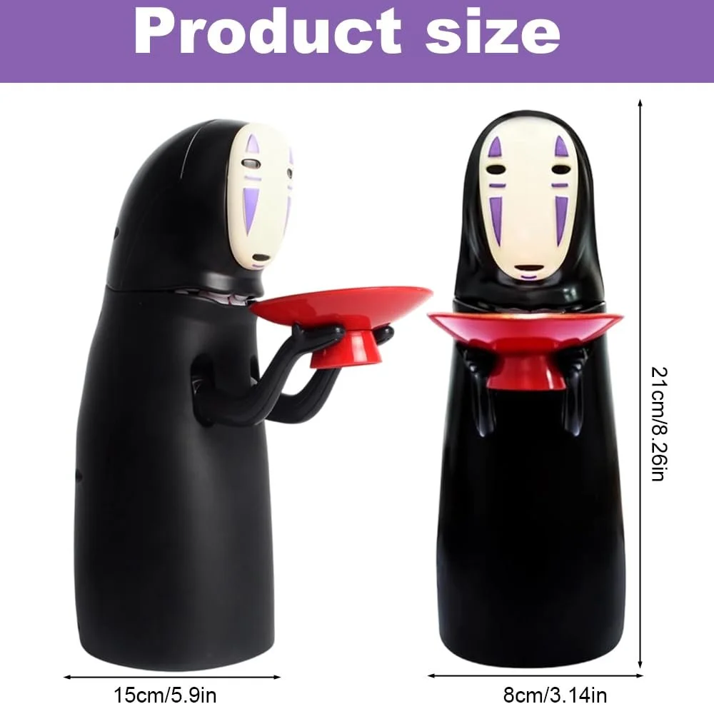 Цифрова скарбничка зі звуковими ефектами Anime Kawaii з автоматичним затягуванням купюр, фото №2