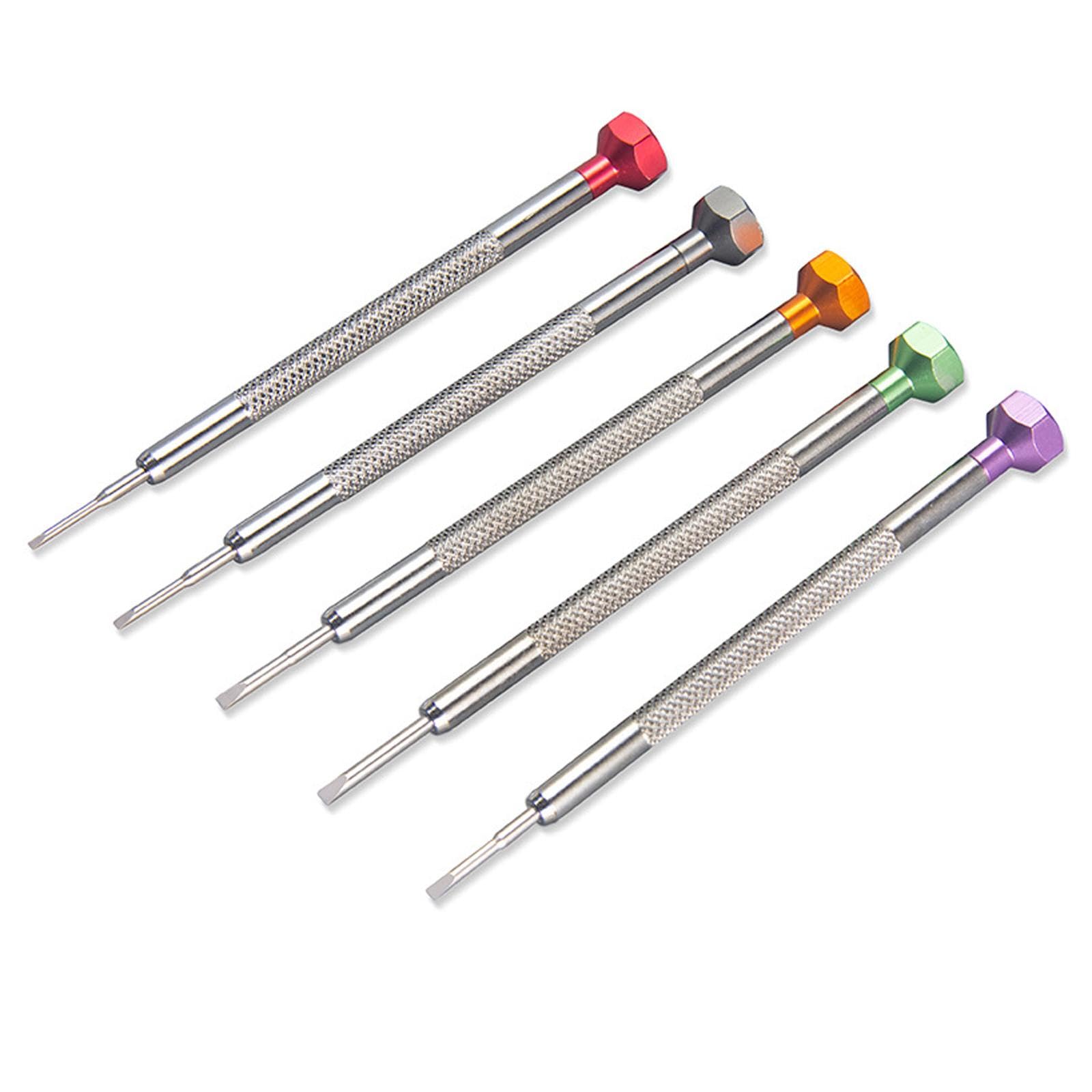 Набір викруток Baoblaze 8шт Small Screwdriver 0.6-2.0mm Professional Flat Head, фото №6