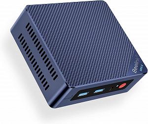 Мини ПК Beelink S12 Pro / Intel N100 / RAM 16GB / SSD 512GB / 2 х HDMI / LAN / Wi-Fi 6 / Bluetooth 5.2 / Windows 11/ Синий - Фото 1