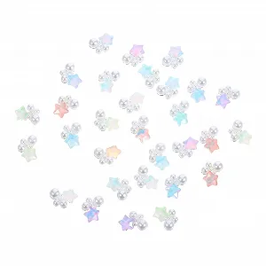 Набор Подвесок для ногтей Miss из цинкового сплава, 30 шт, Макарон - Фото 1