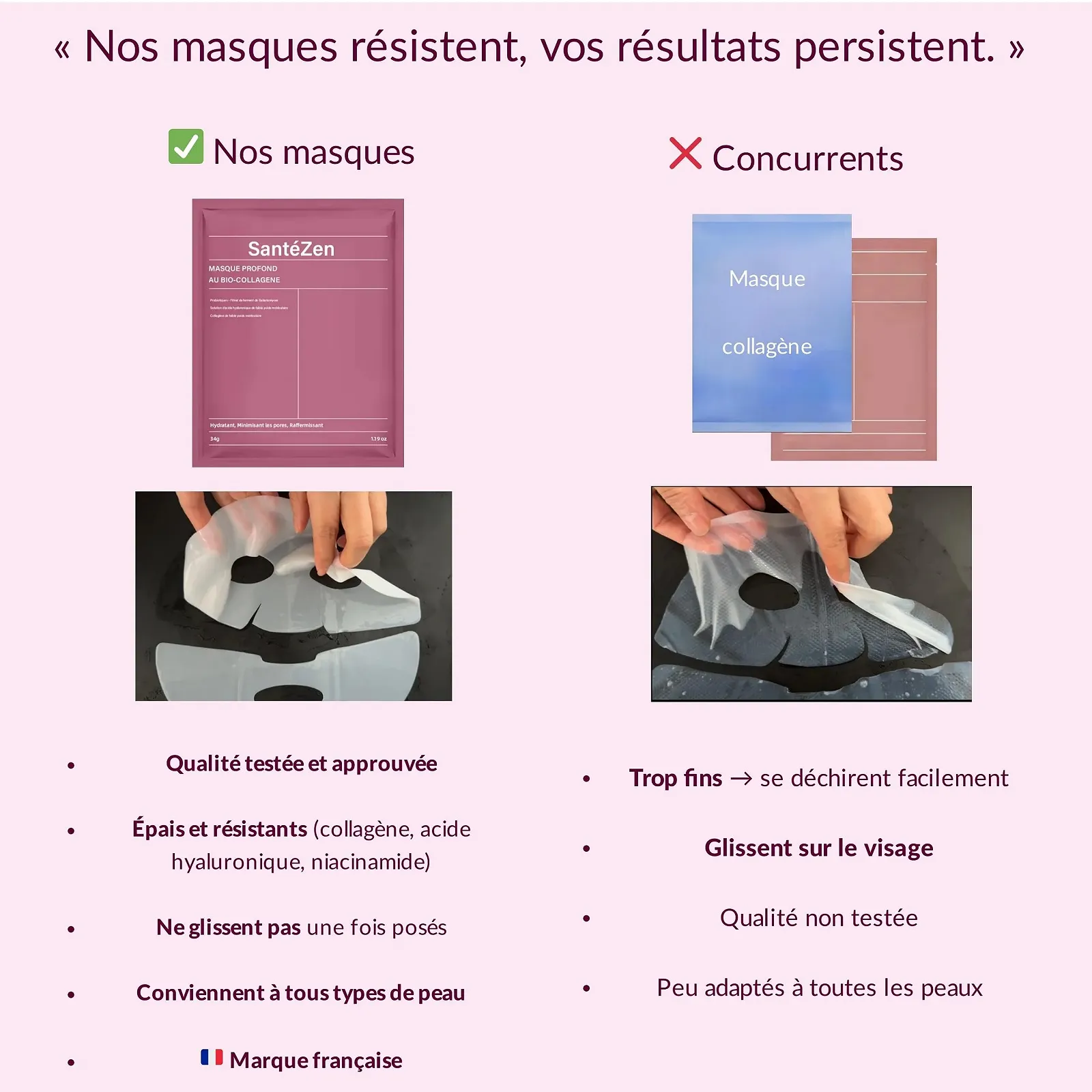 Маска для обличчя Колаген Антивіковий Догляд, фото №5