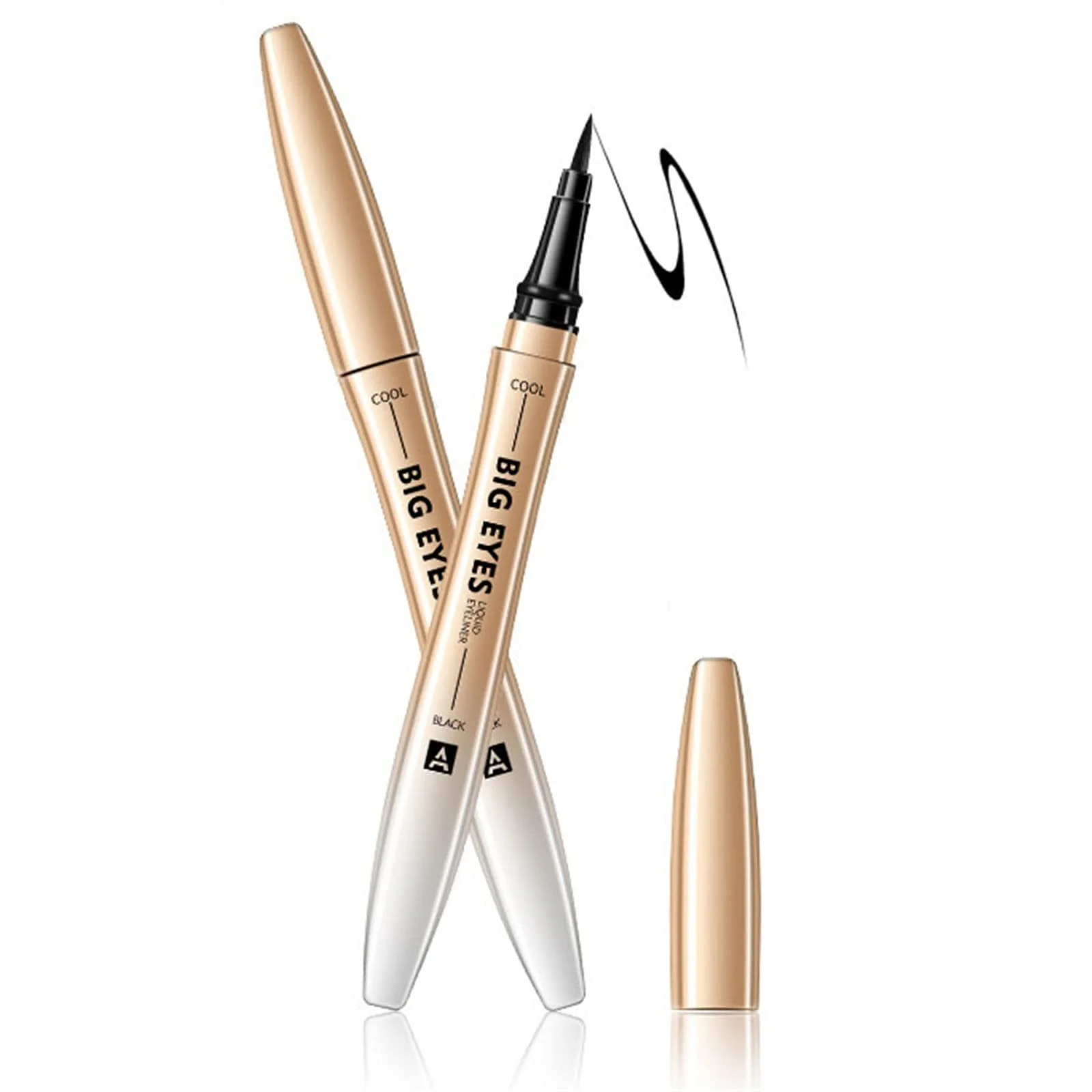 Підводка для очей Чорний водостійка Швидковисихаючий Стійкий 1,5 мл, фото №5 Підводка для очей Чорний водостійка Швидковисихаючий Стійкий 1,5 мл, фото №5