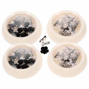 Украшения для ногтей, бриллиант для ногтей, 4 коробки, украшения для ногтей, наклейки, драгоценные камни, подвеска для ногтей в форме цветка, драгоценные камни для ногтей, смола для самостоятельного изготовления - Фото 1