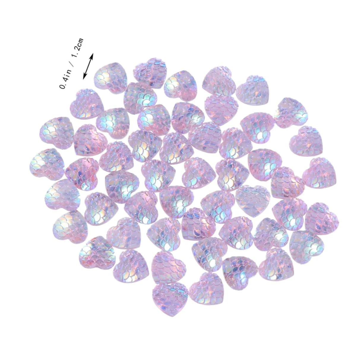 Прикраса для нігтів SEWACC Кришталева друза, 100 штук, фото №3