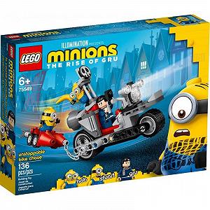 Конструктор LEGO Minions Невероятная погоня на мотоцикле 136 деталей 75549 - Фото 1