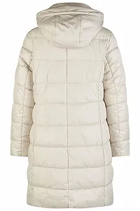 Зимове пальто BARBARA LEBEK з капюшоном synthetic.ua - Фото 1