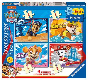 Пазл Ravensburger Paw Patrol My First Puzzles 2, 3, 4, 5 елементів - Фото 1