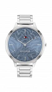 Женские аналоговые часы Tommy Hilfiger 1782496 Серебристо-голубой - Фото 1