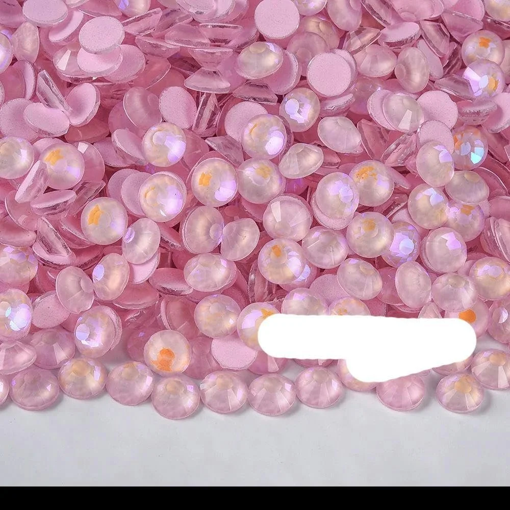 Стразы Плоские, без HotFix эффекта SS6-SS30, Стеклянные стразы для дизайна ногтей, SS20 ">– 1440 штук, как на фото, фото №1