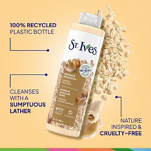 Гель для душа St. Ives Soothing Oatmeal and Shea Butter 650 мл synthetic.ua - Фото 1