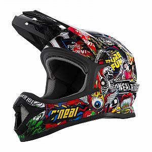 Шлем O'NEAL для горного велосипеда детский MTB Downhill ABS, вентиляционные отверстия для оптимальной вентиляции и охлаждения, прочный ABS, Sonus Youth Helmet Crank, Multi, размер M - Фото 1