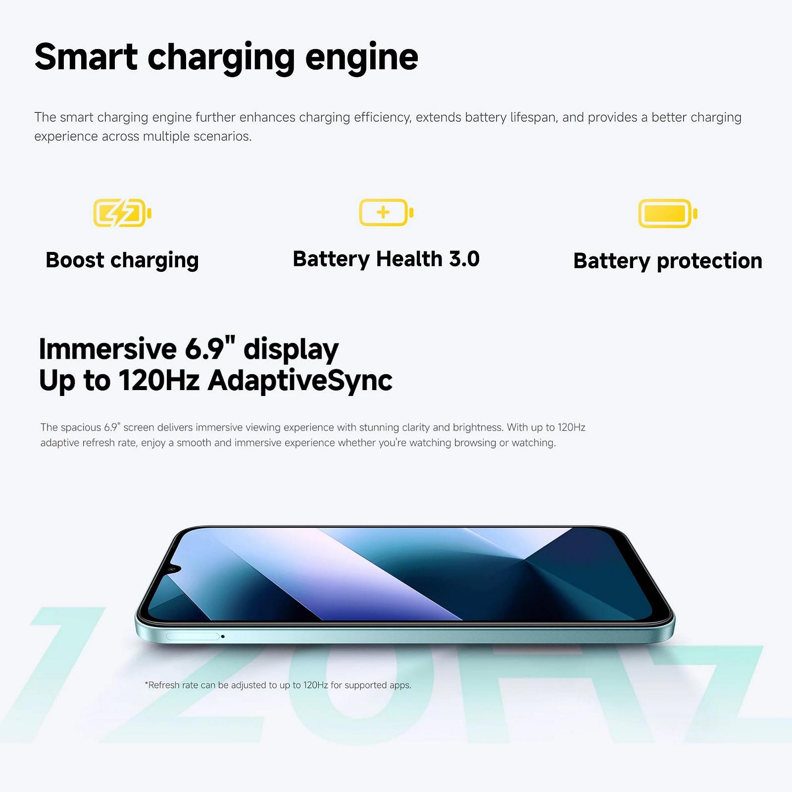 Смартфон XIAOMI Poco C85 6+128GB 6.9 дюйма 50MP 6000 мАг без зарядного пристрою, фото №7