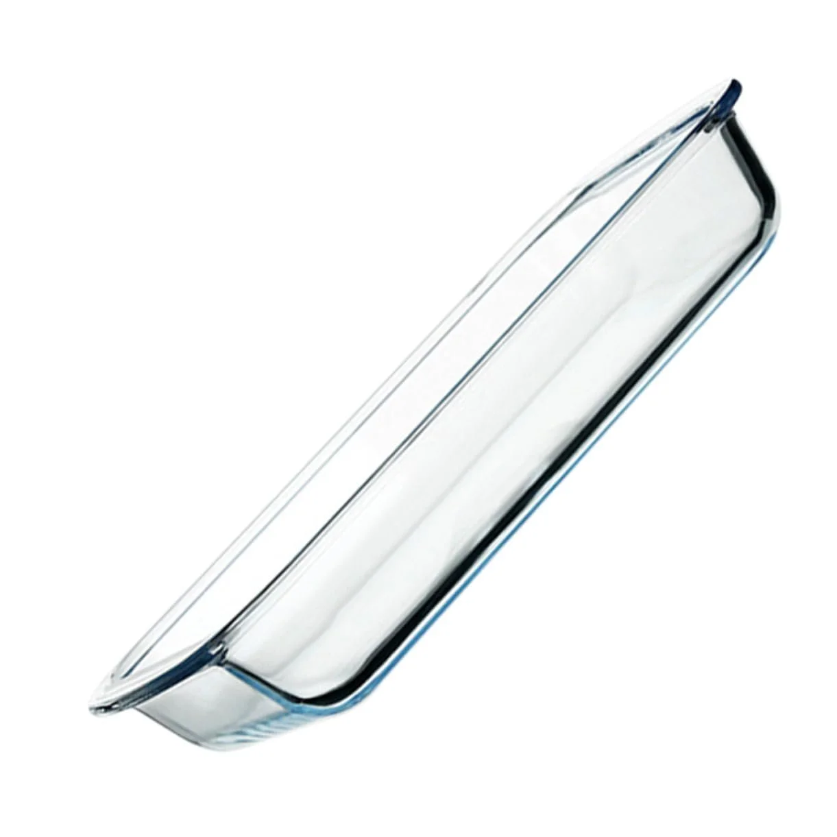 Форма для запекания TOYANDONA стеклянная прямоугольная термостойкая с двойными ручками, фото №1