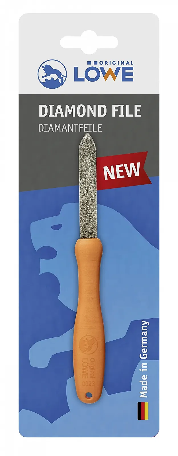 Напилок алмазний Original LÖWE 0023 для заточування інструментів 15 см, фото №1