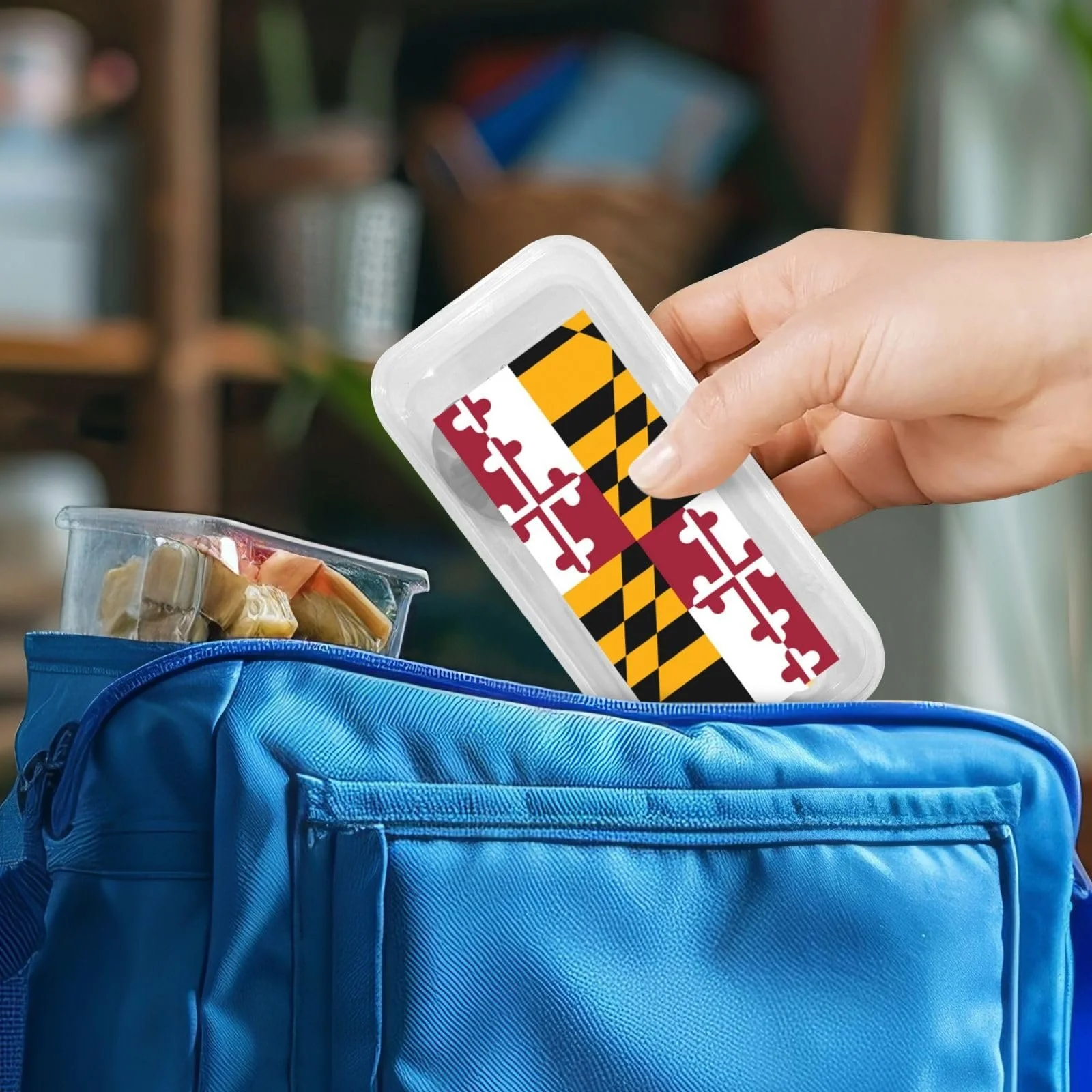 Набір дитячих столових приборів з трьох предметів з принтом прапора штату Меріленд, фото №7 Набір дитячих столових приборів з трьох предметів з принтом прапора штату Меріленд, фото №7