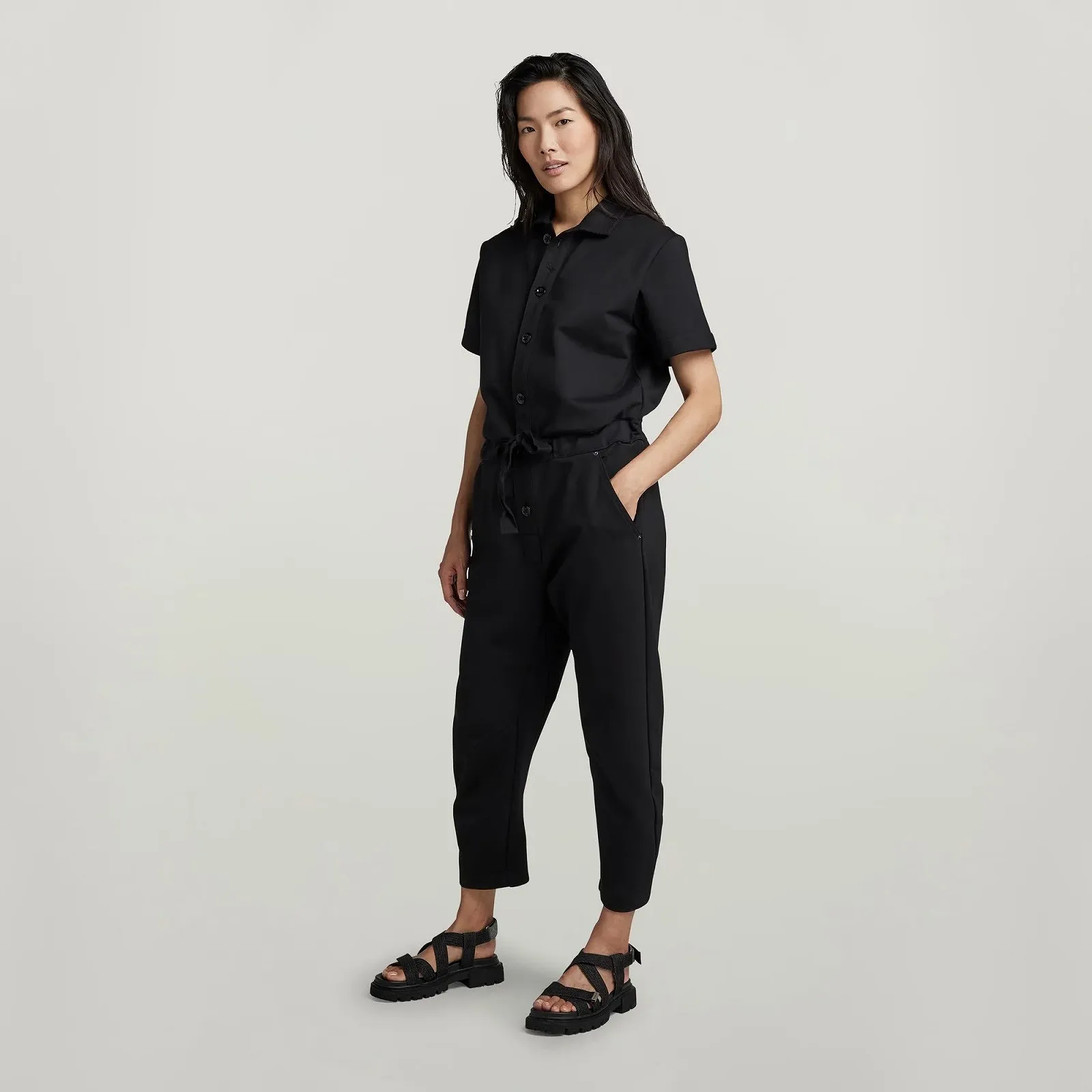 Жіночий комбінезон G-Star Worker Jersey Jumpsuit Yokosuka Jersey - S, фото №2