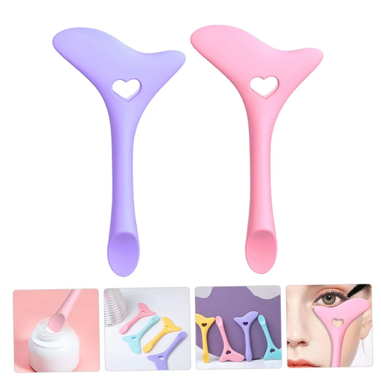 Інструменти для макіяжу очей MAGICLULU 8 штук (підводка, туш, Пензлі), силіконові форми для тіней, фото №5 Інструменти для макіяжу очей MAGICLULU 8 штук (підводка, туш, Пензлі), силіконові форми для тіней, фото №5