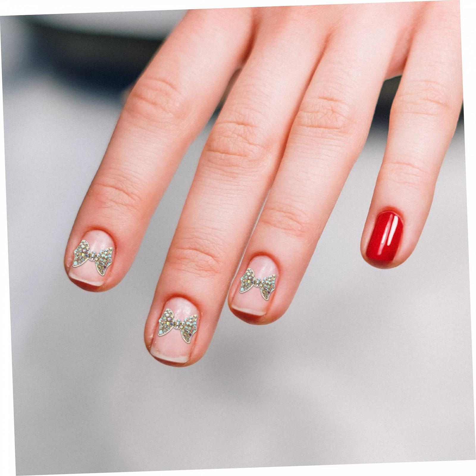 Прикраса для нігтів Бантик, фото №7