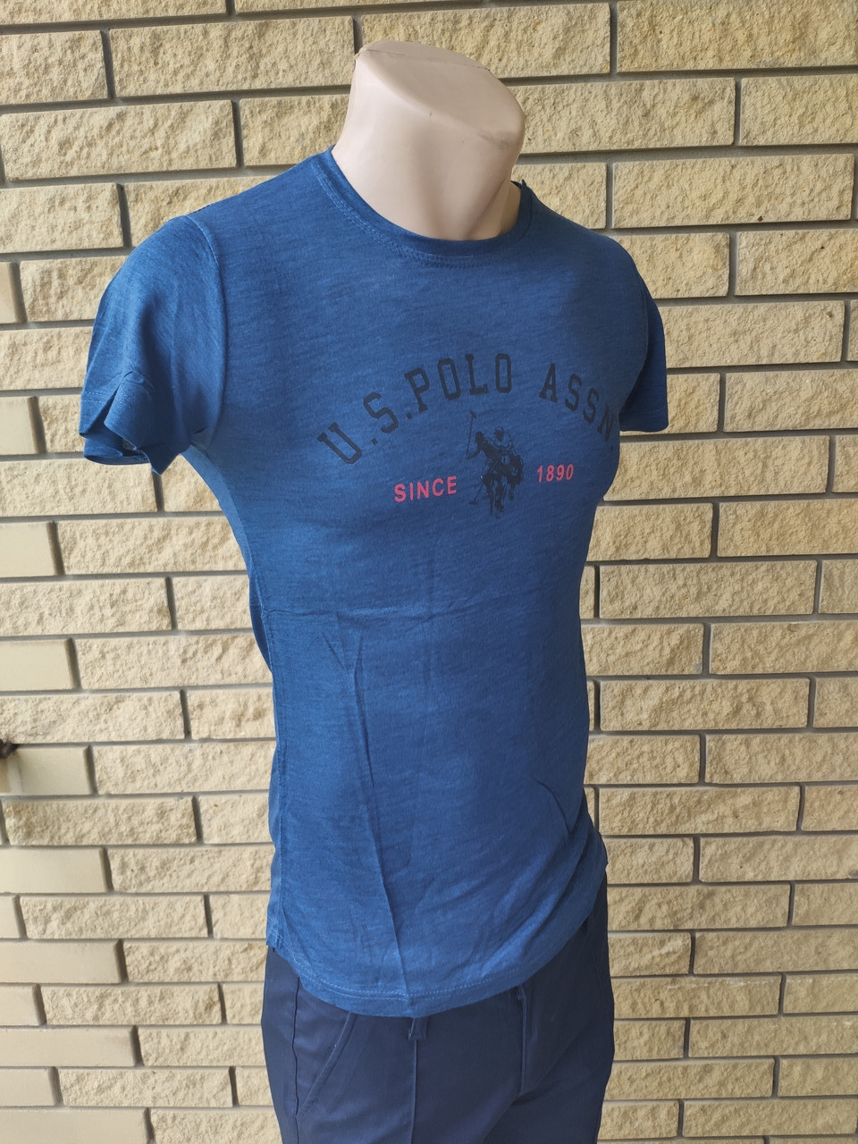 Футболка унисекс коттоновая брендовая U S POL Турция, фото №8