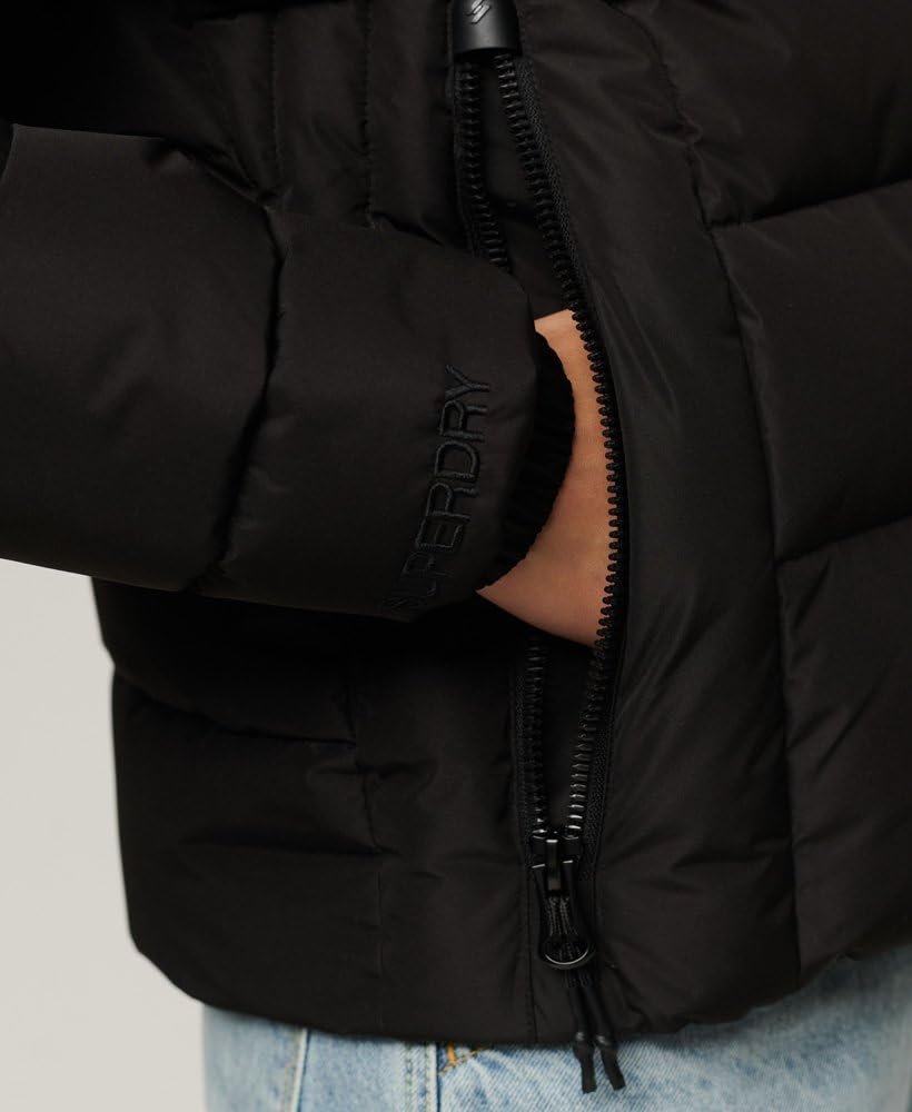 Куртка-пуховик с капюшоном Superdry Hooded Spirit Sports, фото №4