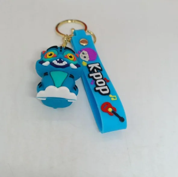 Брелок кейпоп охотницы на демонов Дерпи Derpy K-Pop Demon Hunters Huntr/x детский на рюкзак, ключи игрушка 5 см, фото №3