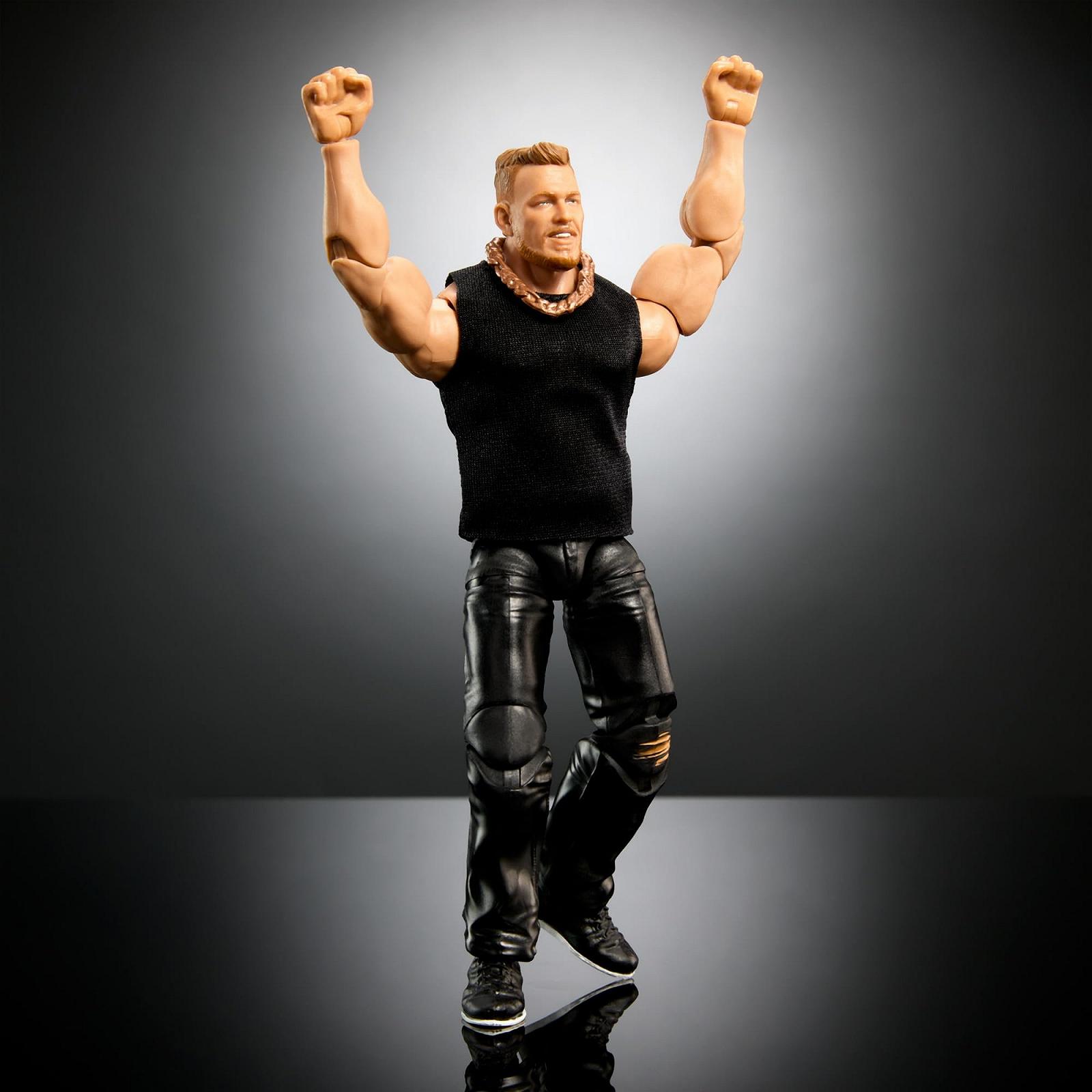 Екшн-фігурка Mattel WWE Elite WrestleMania з аксесуарами та компонентами Nicholas, рухома колекційна фігурка для шанувальників WWE HVJ10, фото №4