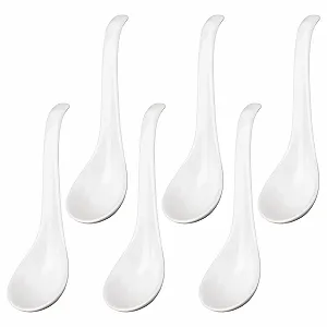 Ложка для супу керамічна White 15.5 см - Фото 1