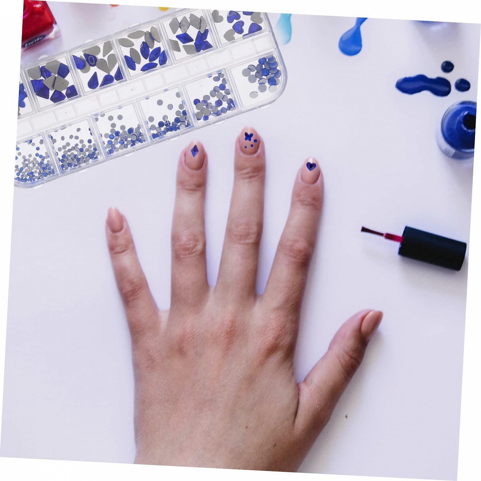 Стрази для нігтів Resin DiamondOOFAN, набір для творчого манікюру, фото №4