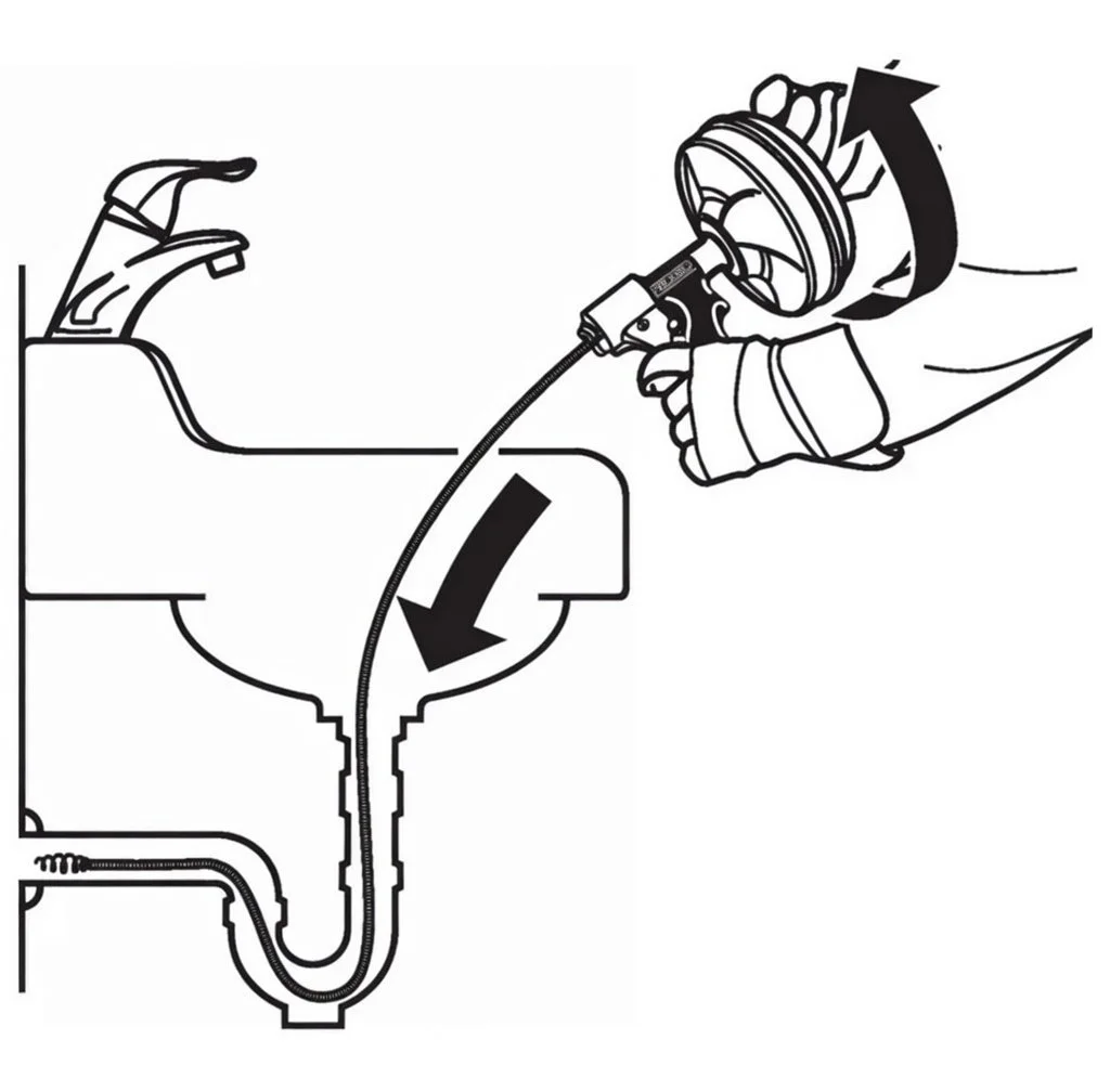 Засіб для чищення труб RIDGID POWER SPIN+ 57043 Black/Red, фото №5