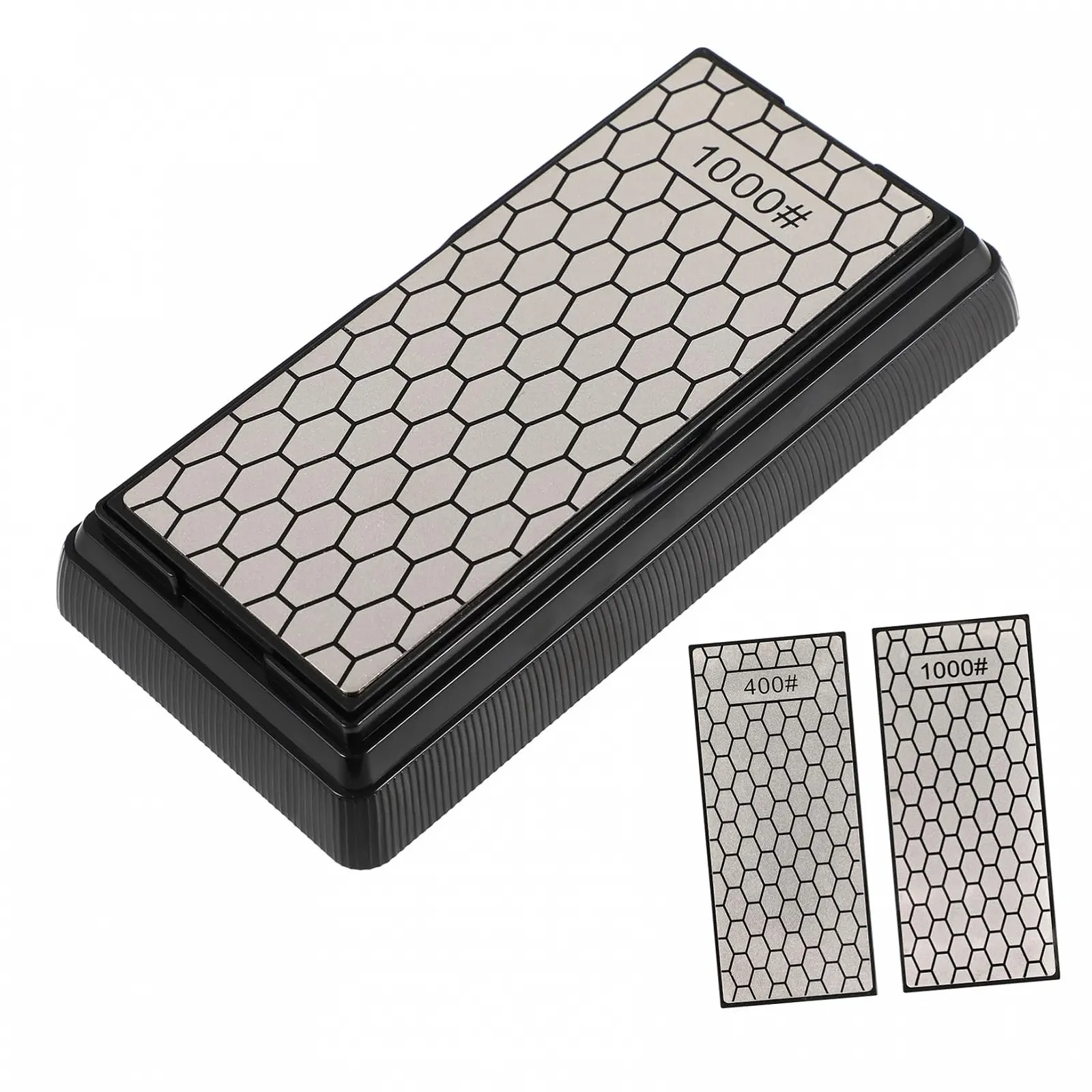 Точильный камень Tofficu Двусторонний Алмазный Нескользящий, фото №1