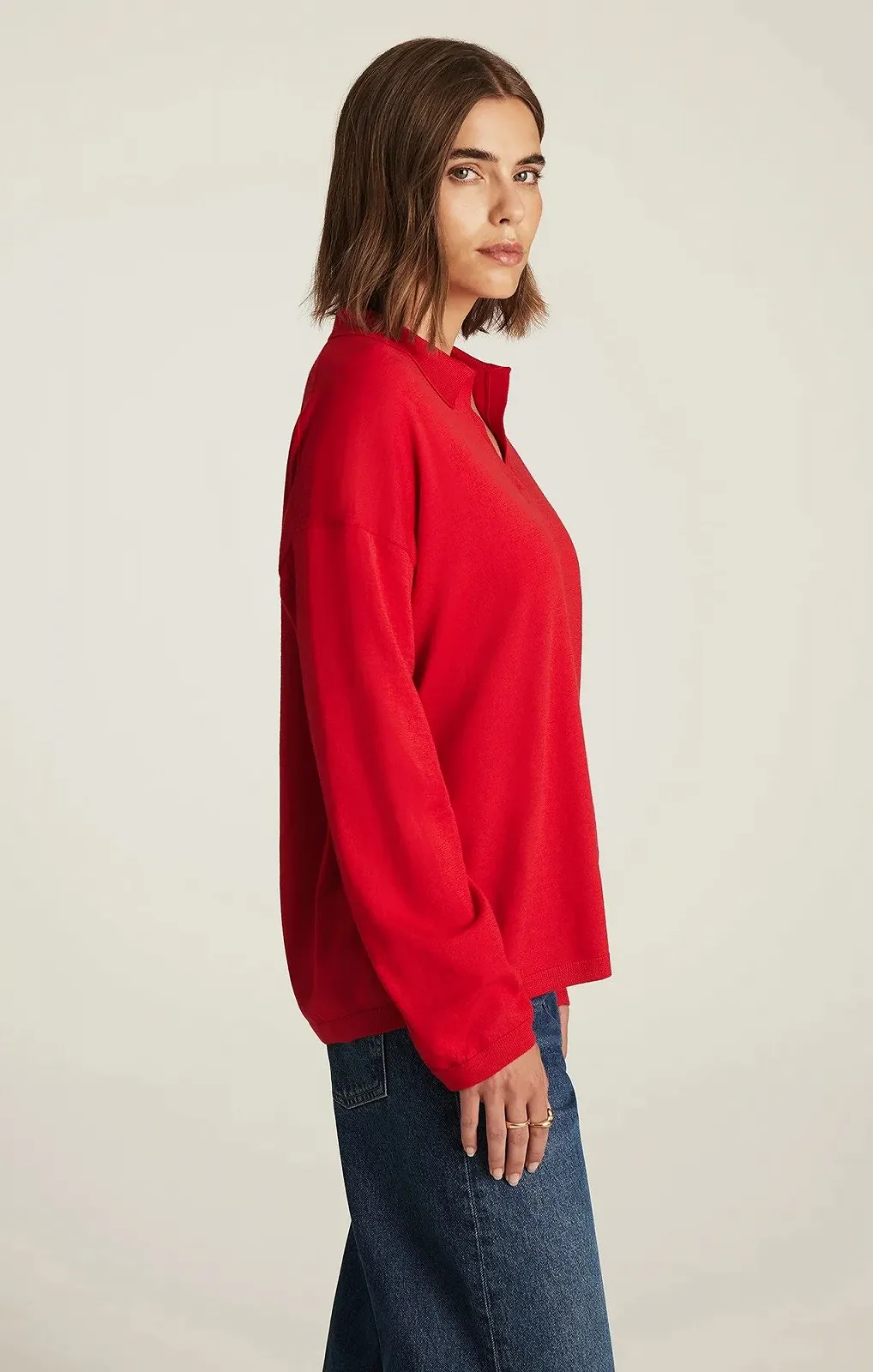 Женский свитер MAVI LONG SLEEVE SWEATER Red - L, фото №2 Женский свитер MAVI LONG SLEEVE SWEATER Red - L, фото №2