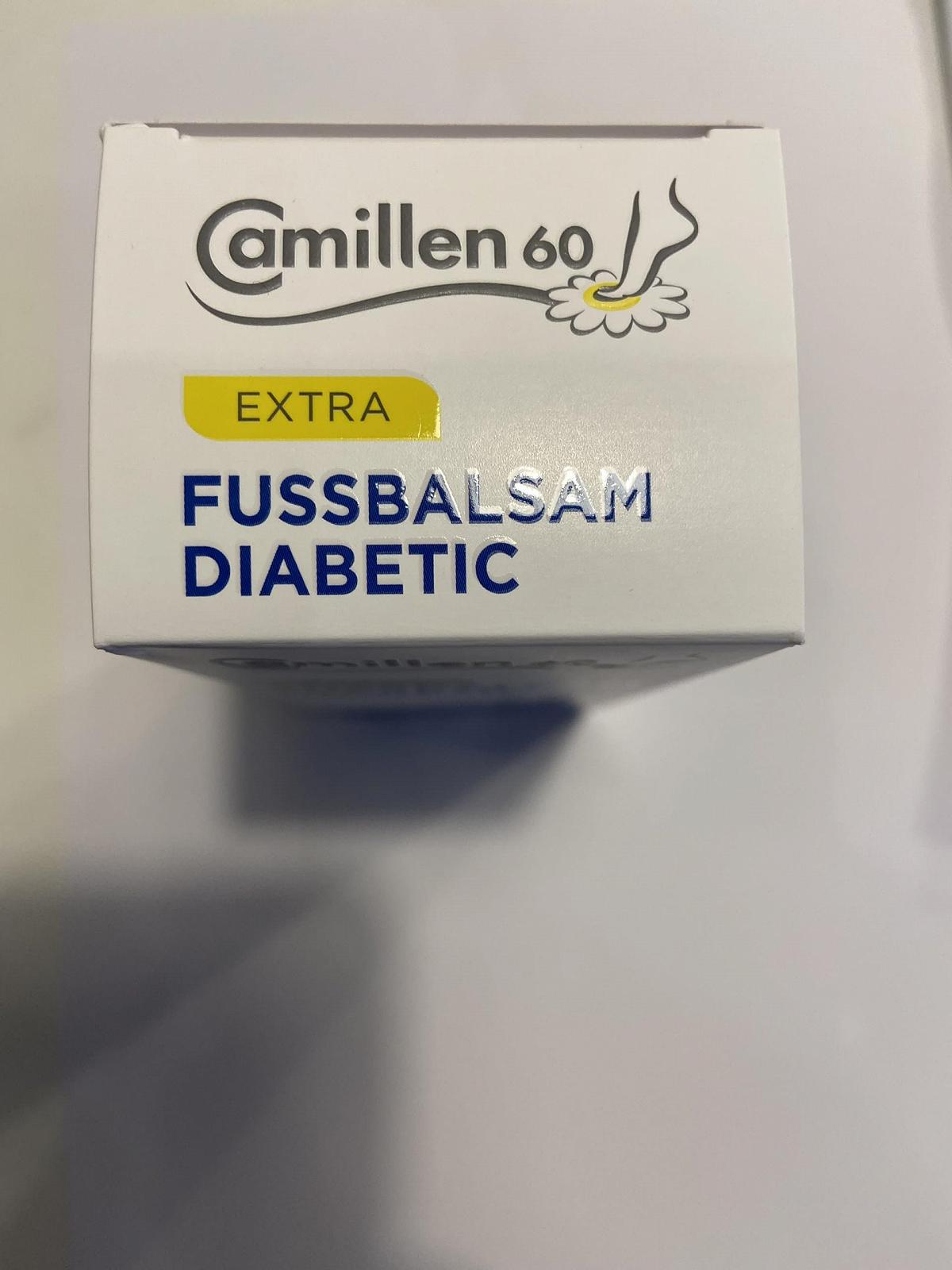 Бальзам для ніг Camillen 60 Fussbalsam Diabetik для діабетиків 100 мл, фото №6