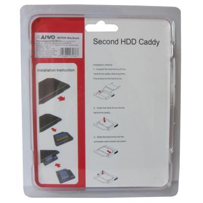 Фрейм-переходник Maiwo 2,5" HDD/SSD SATA3 Macbook (Pro/Air) 13" 15" 17" (NSTOR-Macbook), фото №7