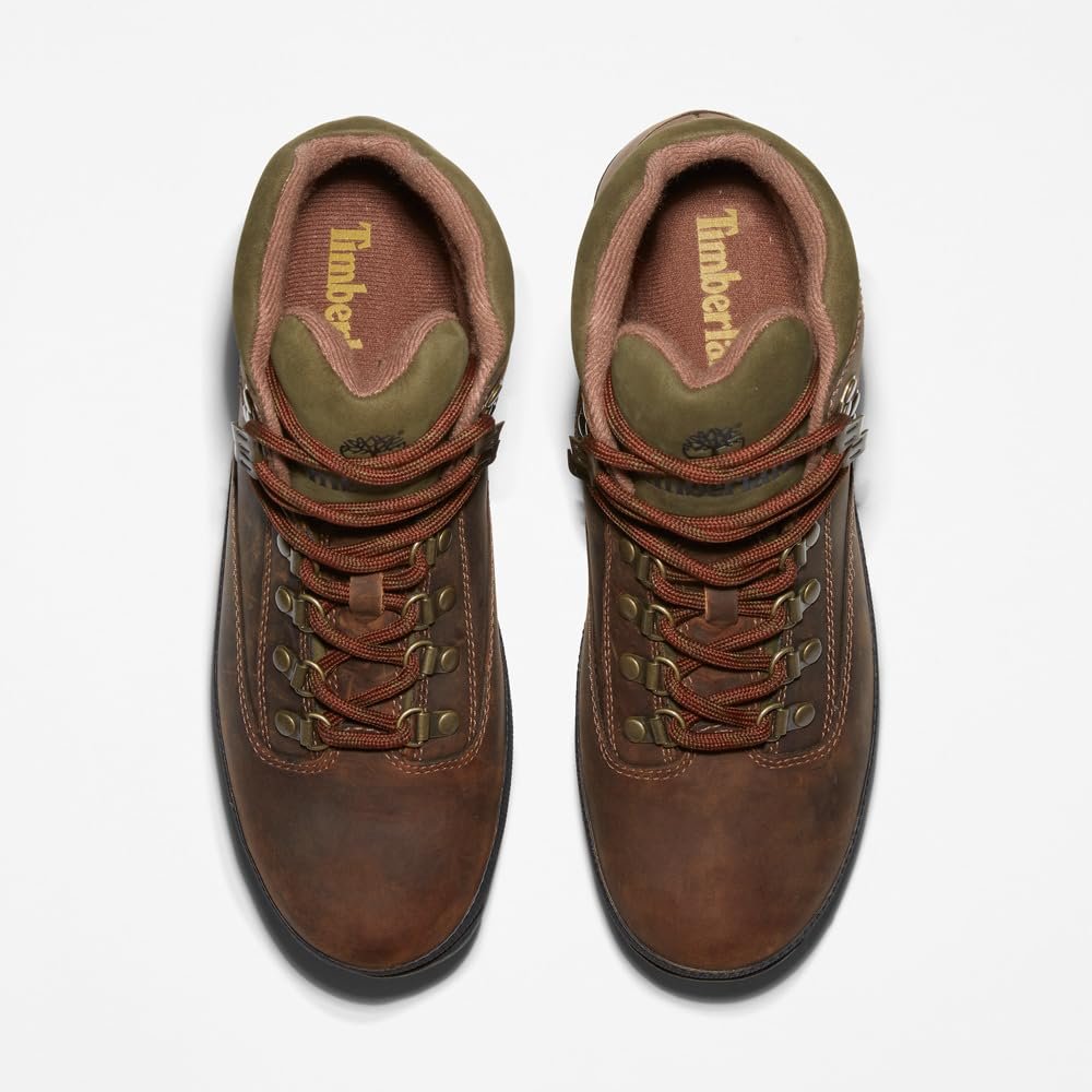 Трекинговые ботинки Timberland Euro Hiker кожаные, коричневые, фото №5