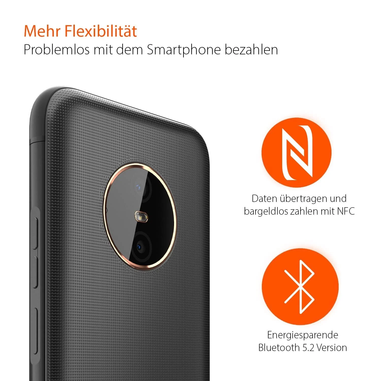 Смартфон Gigaset GX6 5G IP68 6.6" FHD+ Gorilla Glass 128GB 6GB RAM 50 Мп Titanium Black, фото №4 Смартфон Gigaset GX6 5G IP68 6.6" FHD+ Gorilla Glass 128GB 6GB RAM 50 Мп Titanium Black, фото №4