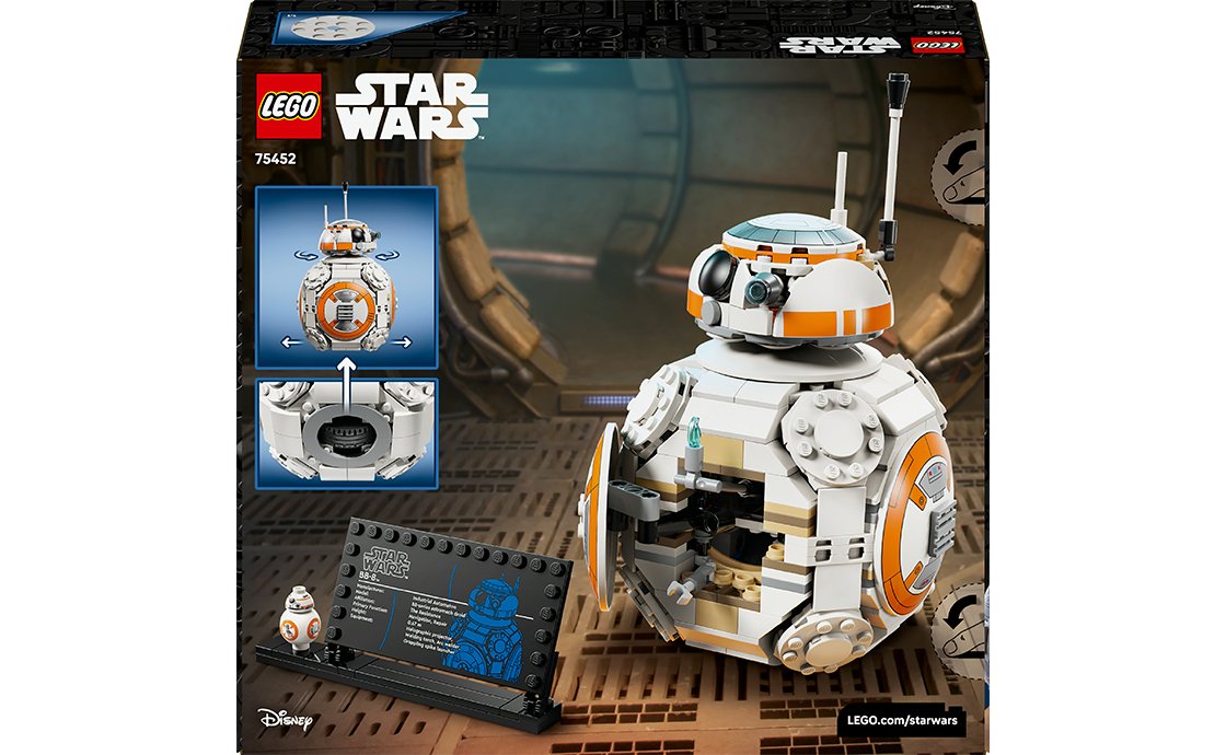 Конструктор Лего LEGO Star Wars Дроїд-астромеханік BB-8™ (75452), фото №3