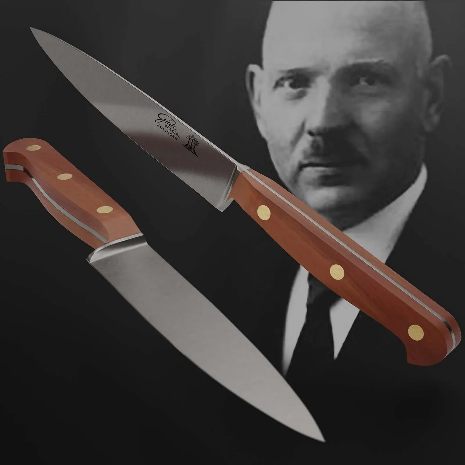 Ніж кухонний Güde Karl Güde 13 см, фото №4 Ніж кухонний Güde Karl Güde 13 см, фото №4