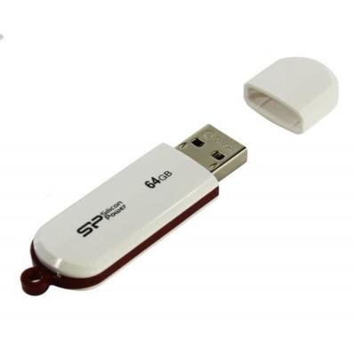 USB флеш накопитель Silicon Power 64GB Luxmini 320 USB 2.0 (SP064GBUF2320V1W), фото №4