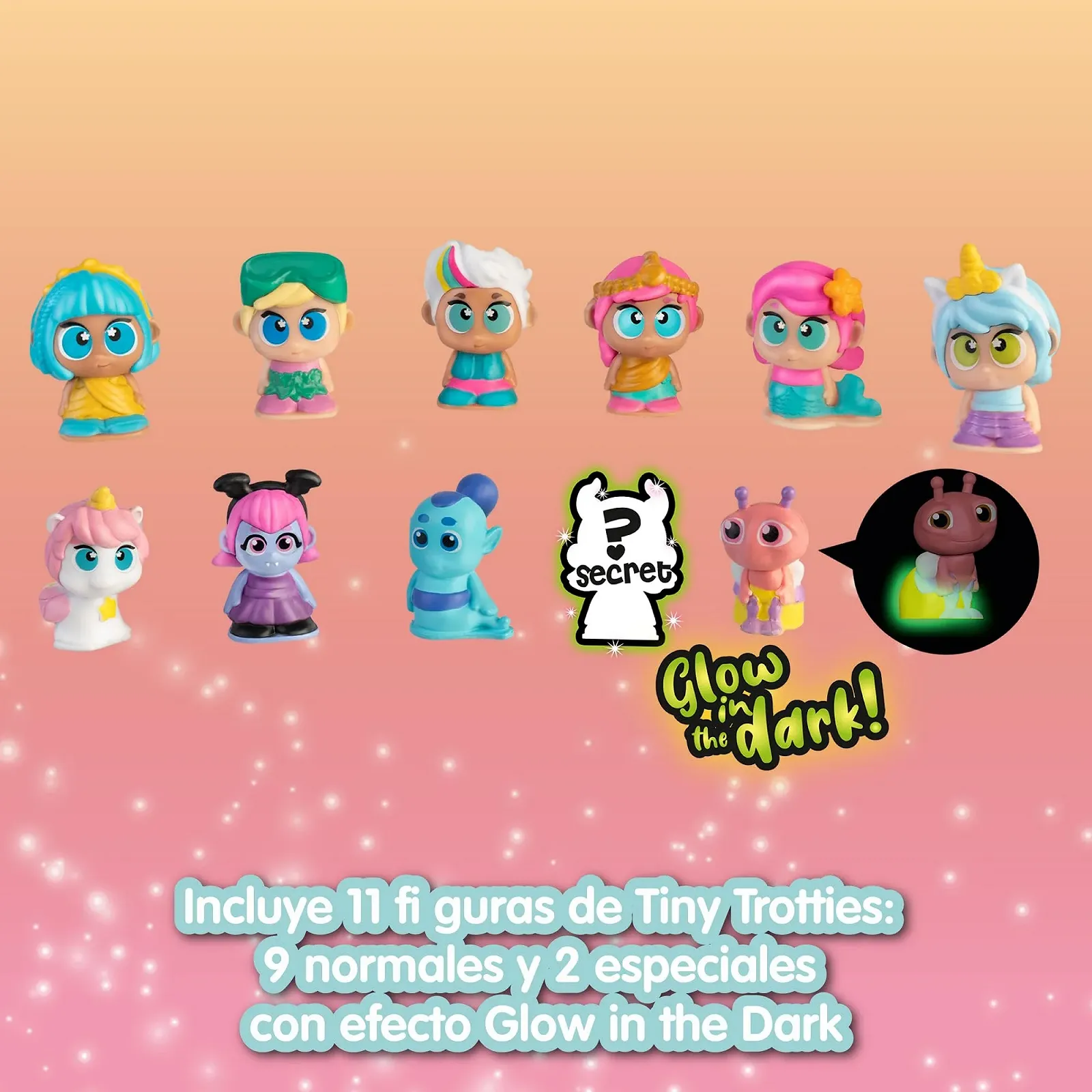 Фигурки Famosa Trotties Tiny 11 с сюрпризом, 2 светятся в темноте, фото №4 Фигурки Famosa Trotties Tiny 11 с сюрпризом, 2 светятся в темноте, фото №4